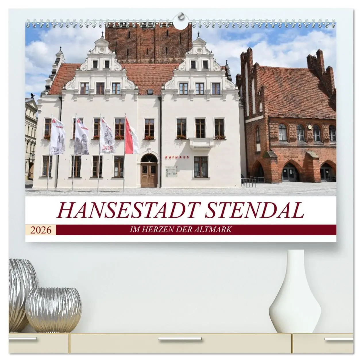 Cover: 9783457733714 | Hansestadt Stendal (hochwertiger Premium Wandkalender 2026 DIN A2...