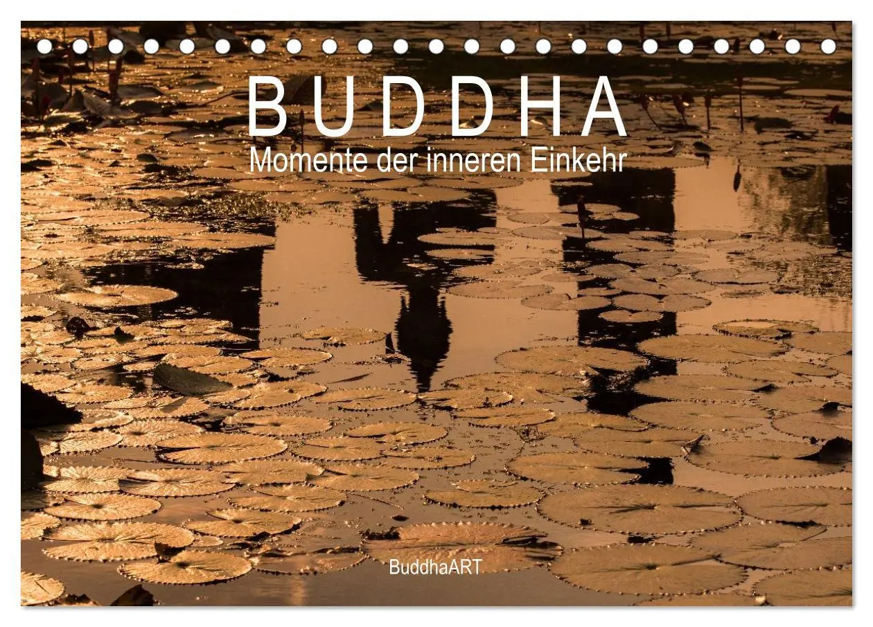 Cover: 9783516133714 | Buddha - Momente der inneren Einkehr (Tischkalender 2026 DIN A5...