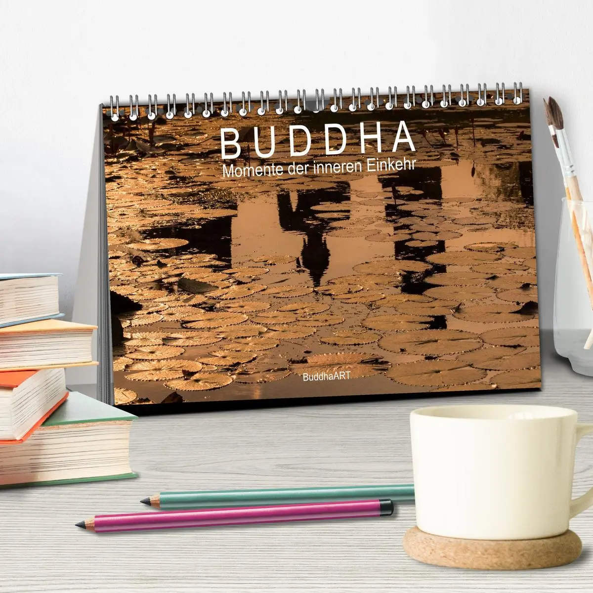 Bild: 9783516133714 | Buddha - Momente der inneren Einkehr (Tischkalender 2026 DIN A5...