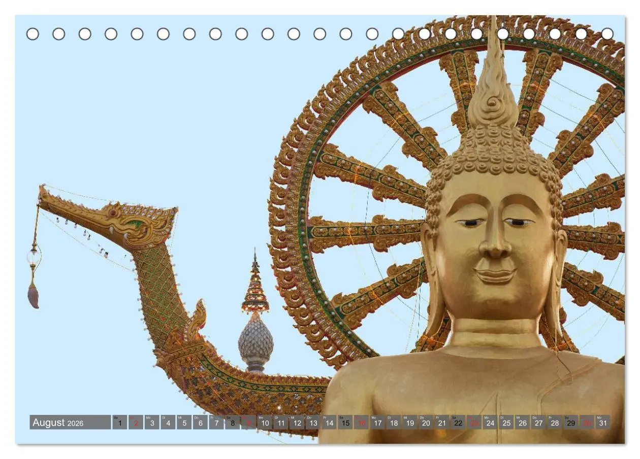 Bild: 9783516133714 | Buddha - Momente der inneren Einkehr (Tischkalender 2026 DIN A5...