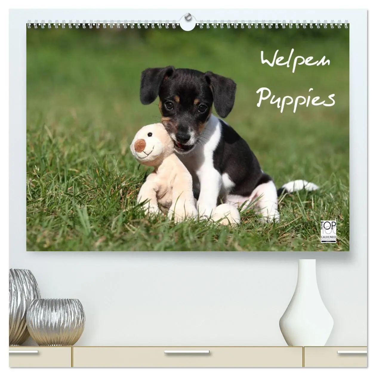 Cover: 9783516203714 | Welpen - Puppies (hochwertiger Premium Wandkalender 2026 DIN A2...