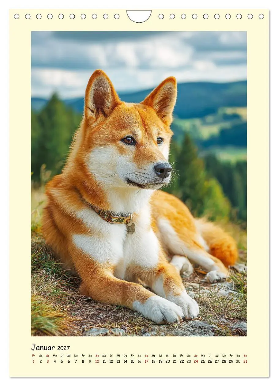 Bild: 9783516753714 | Shiba Inu Momente. Japans elegante Seelenhunde (Wandkalender 2027...