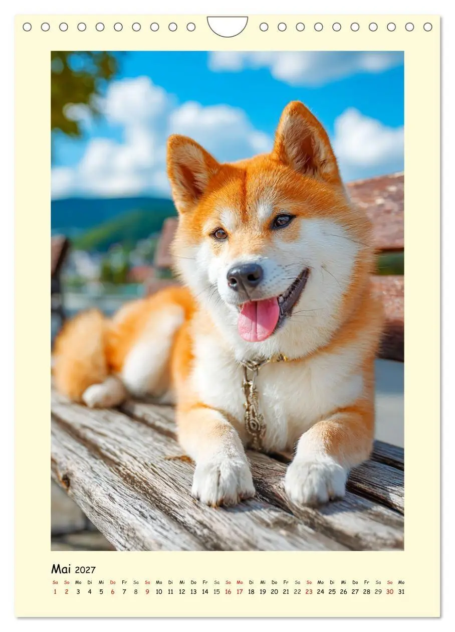 Bild: 9783516753714 | Shiba Inu Momente. Japans elegante Seelenhunde (Wandkalender 2027...