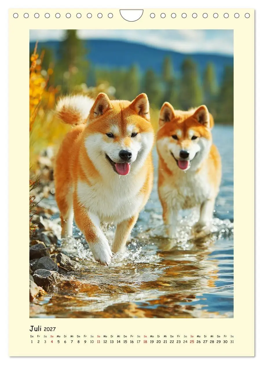 Bild: 9783516753714 | Shiba Inu Momente. Japans elegante Seelenhunde (Wandkalender 2027...