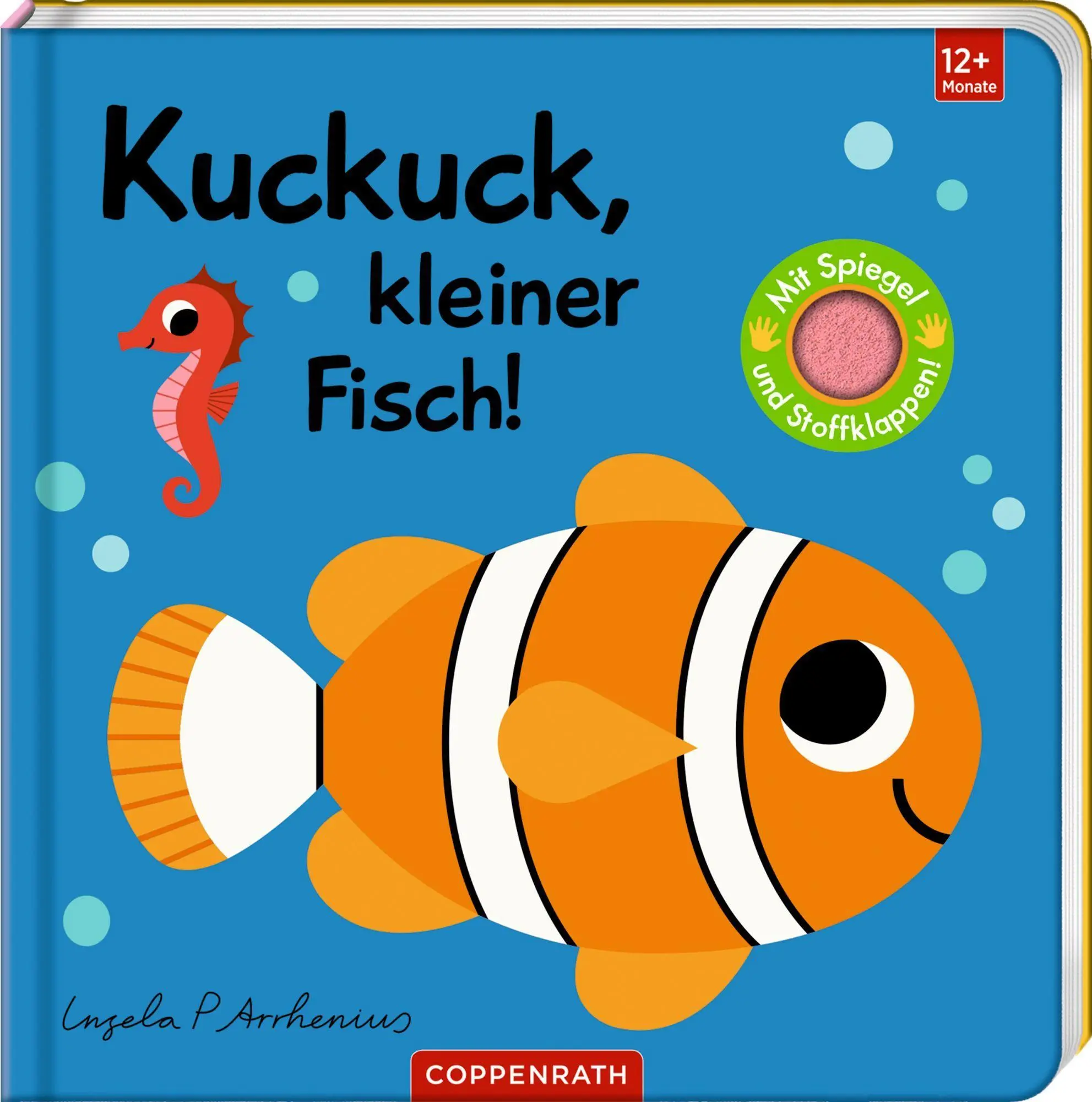 Cover: 9783649653714 | Mein Filz-Fühlbuch: Kuckuck, kleiner Fisch! | Ingela P. Arrhenius