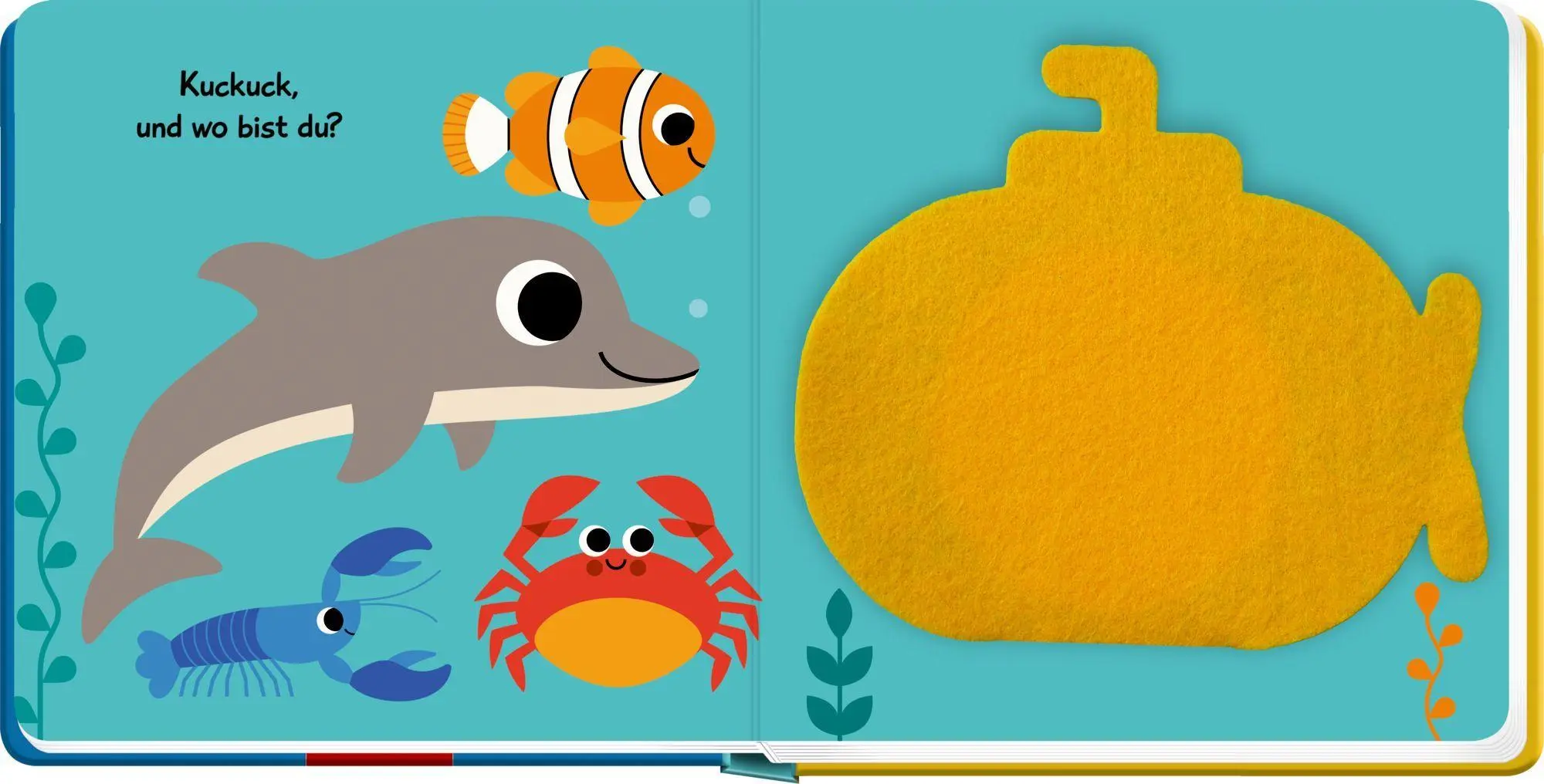 Bild: 9783649653714 | Mein Filz-Fühlbuch: Kuckuck, kleiner Fisch! | Ingela P. Arrhenius