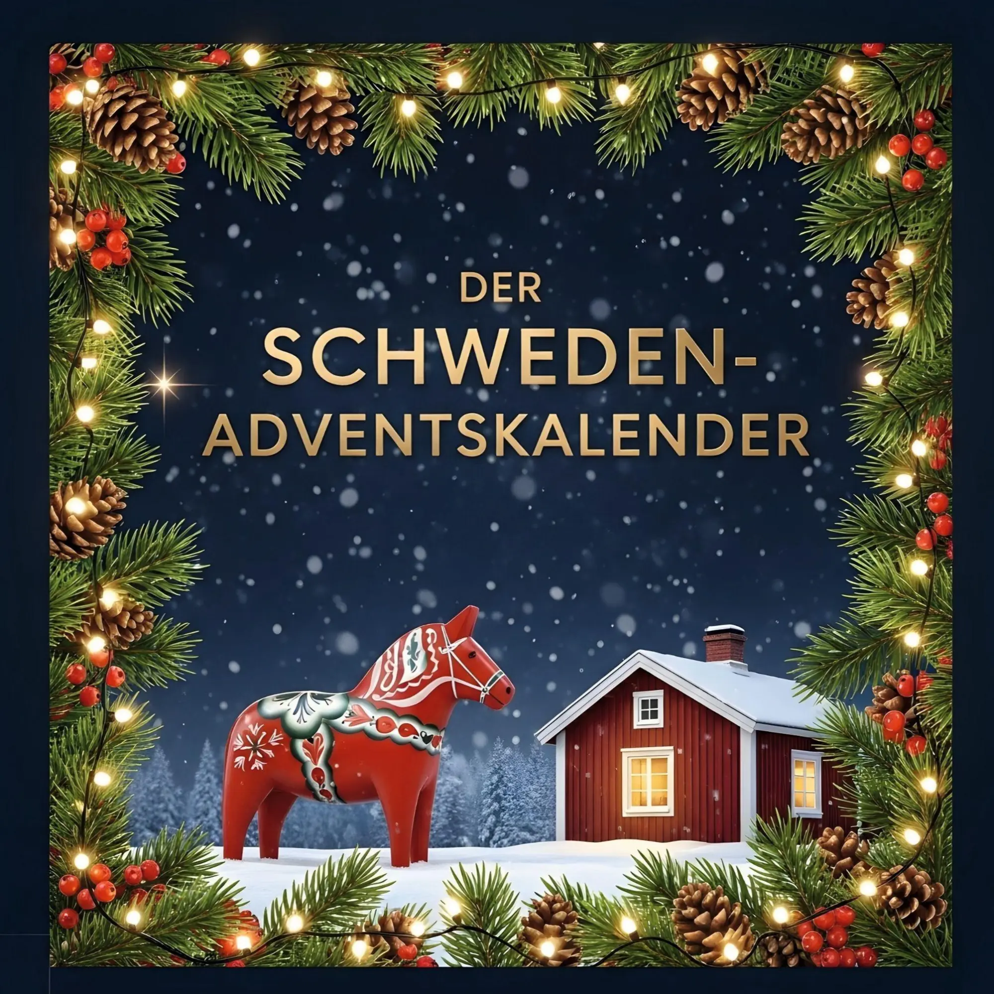 Cover: 9783695333714 | Der Schweden-Adventskalender | Aaron Scholz | Taschenbuch | 100 S.