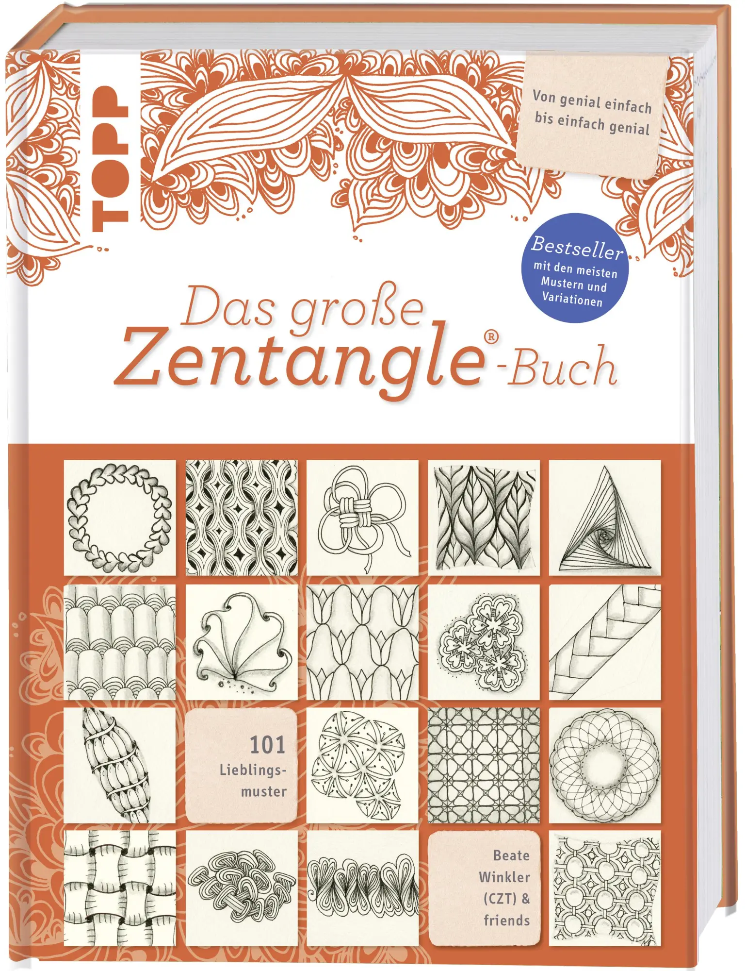 Cover: 9783772483714 | Das große Zentangle®-Buch | Beate Winkler | Buch | Zentangle | 144 S.
