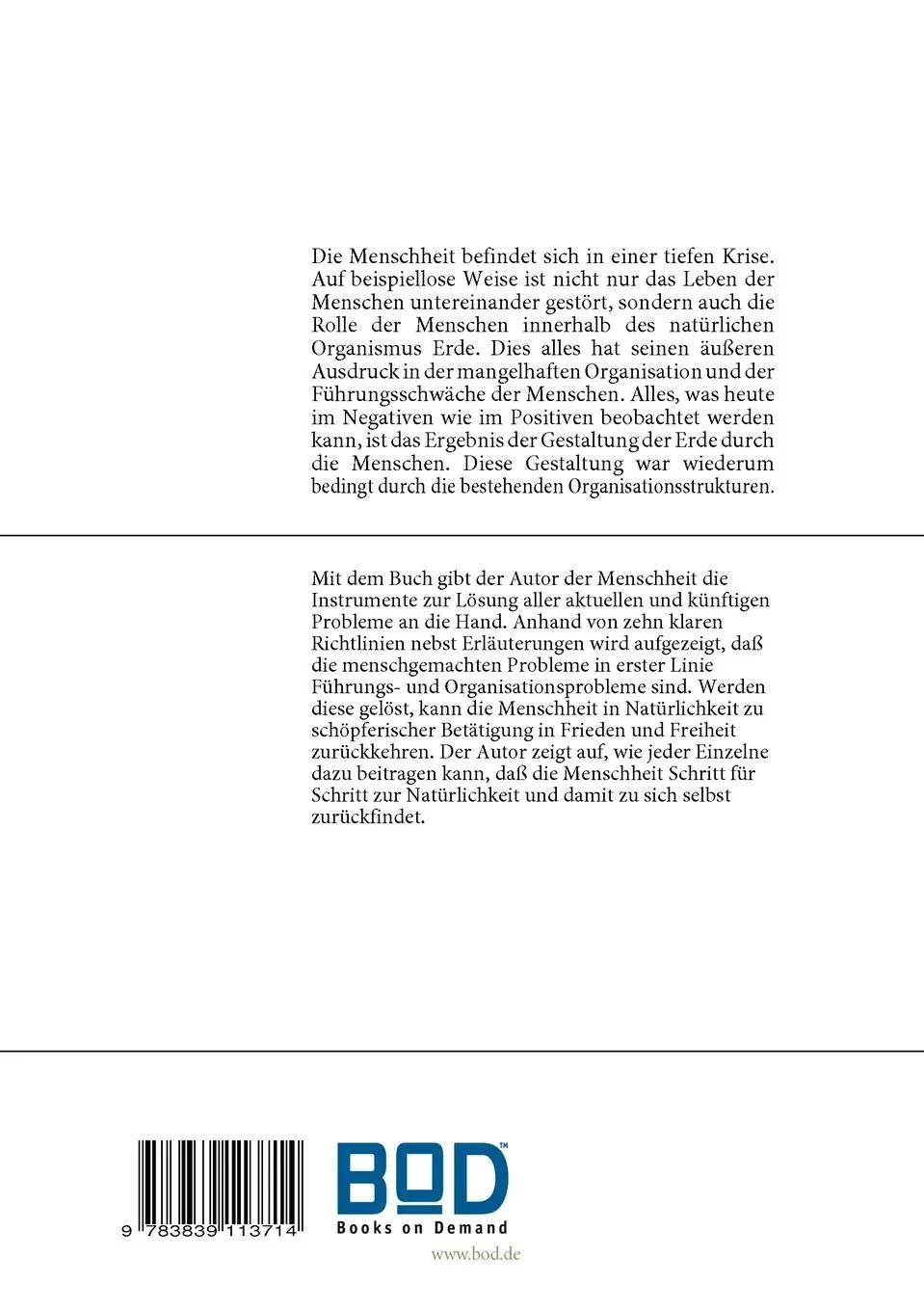 Rückseite: 9783839113714 | Welt im Wandel | Philipp Uffhausen | Taschenbuch | 52 S. | Deutsch