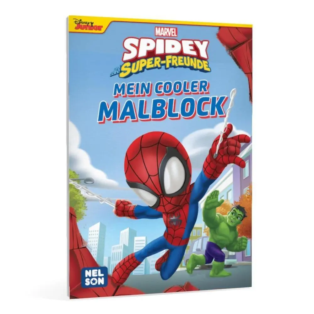 Rückseite: 9783845123714 | MARVEL Spidey und seine Super-Freunde: Mein cooler Malblock | Malblock