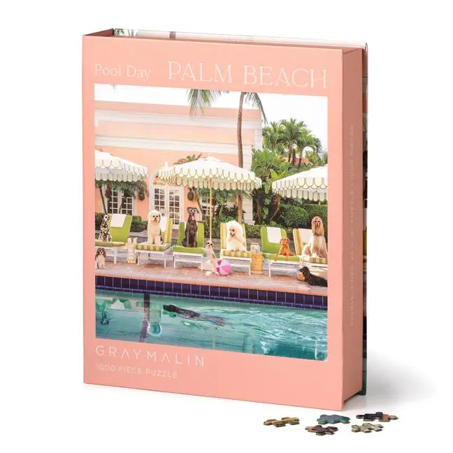 Cover: 9780735383814 | Gray Malin Palm Beach 1000 Piece Book Box Puzzle | Gray Malin | Spiel