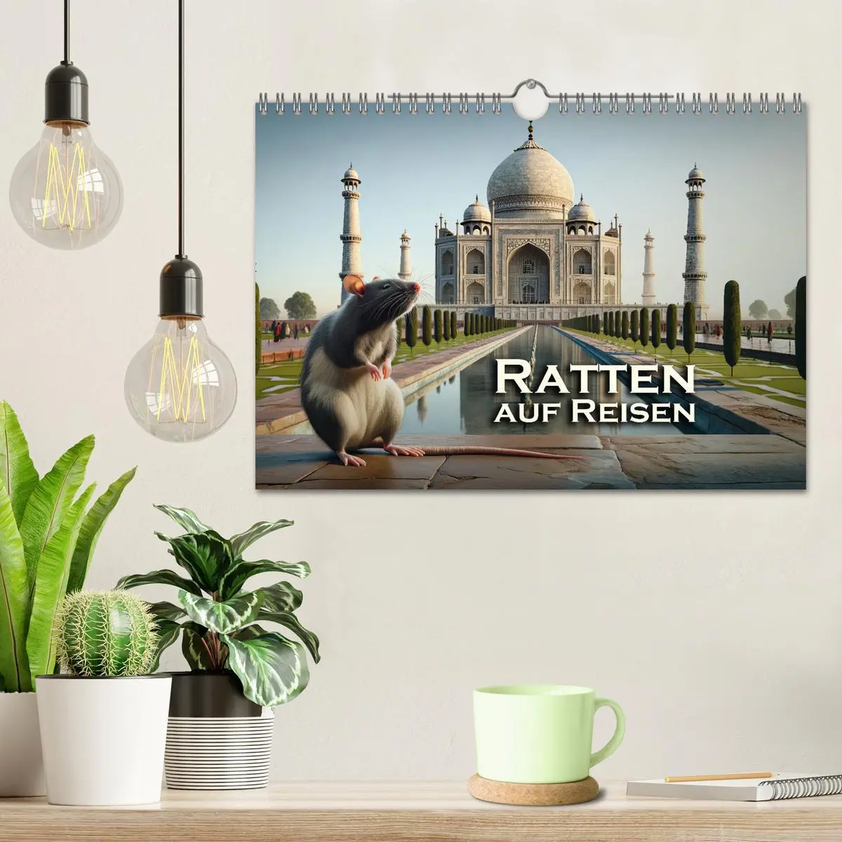 Bild: 9783457343814 | Ratten auf Reisen (Wandkalender 2026 DIN A4 quer), CALVENDO...