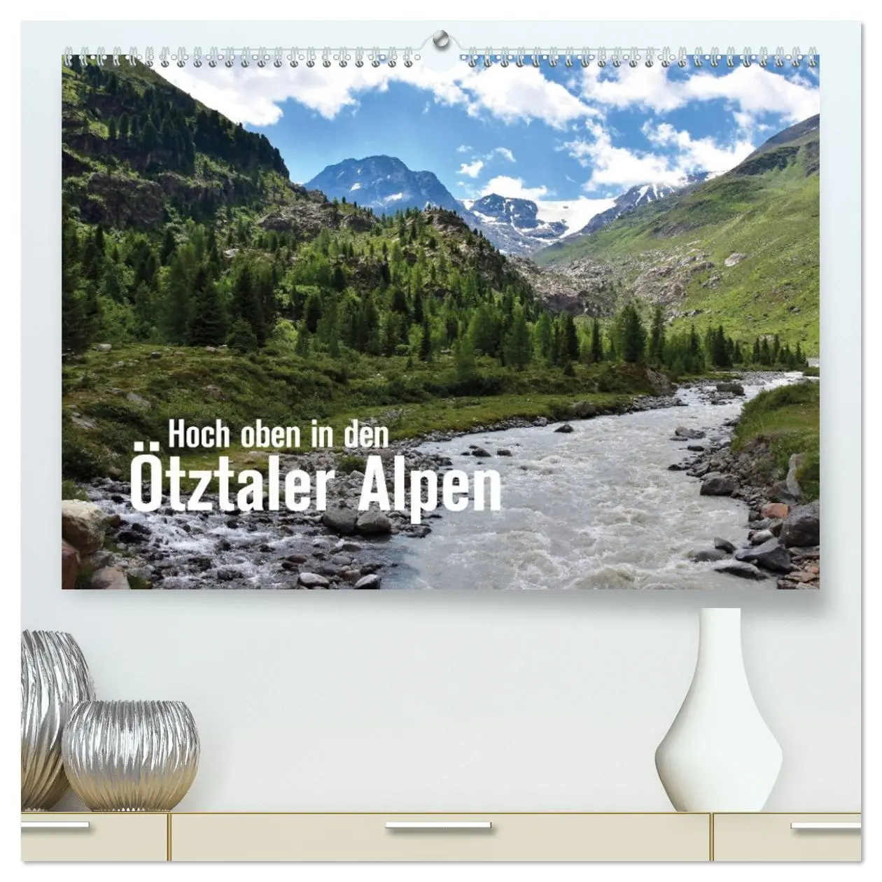 Cover: 9783457653814 | Hoch oben in den Ötztaler Alpen (hochwertiger Premium Wandkalender...