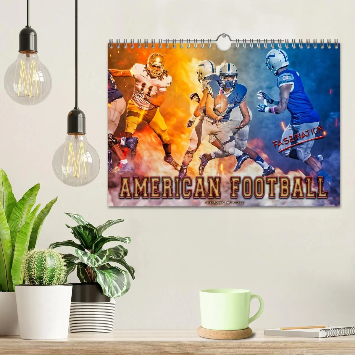 Bild: 9783457723814 | Faszination American Football (Wandkalender 2026 DIN A4 quer),...