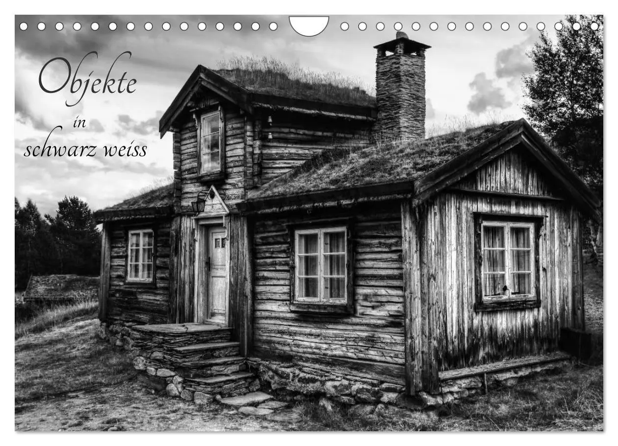 Cover: 9783516053814 | Objekte in schwarz weiss (Wandkalender 2026 DIN A4 quer), CALVENDO...
