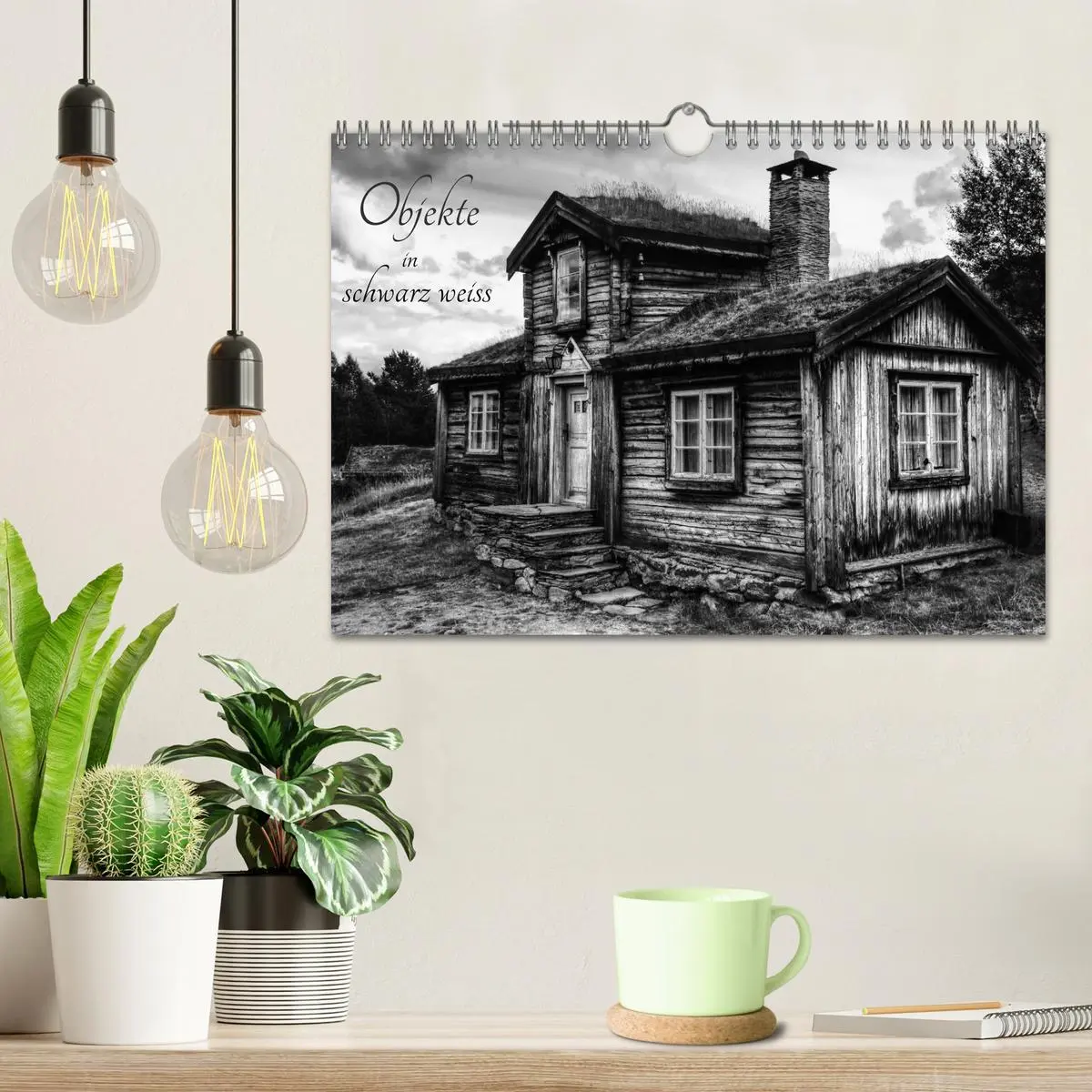 Bild: 9783516053814 | Objekte in schwarz weiss (Wandkalender 2026 DIN A4 quer), CALVENDO...