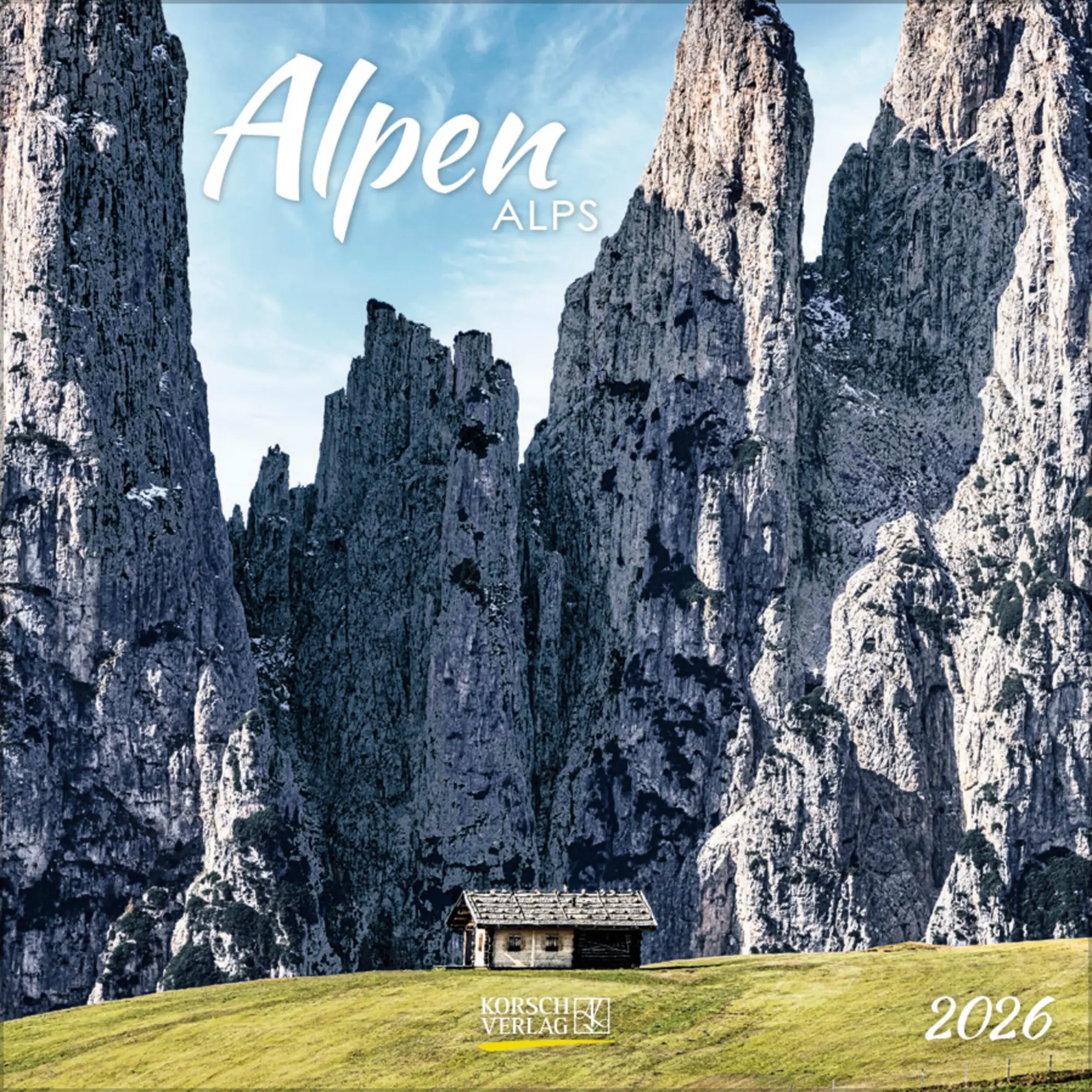 Cover: 9783731883814 | Alpen 2026 | Broschürenkalender mit Ferienterminen. Format: 30 x 30 cm