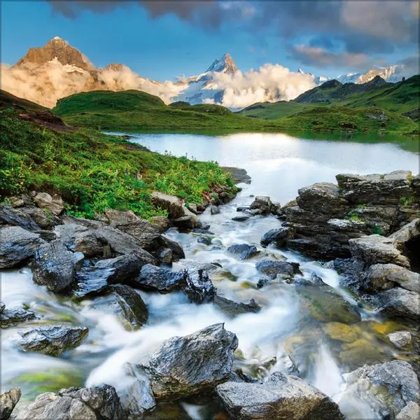 Bild: 9783731883814 | Alpen 2026 | Broschürenkalender mit Ferienterminen. Format: 30 x 30 cm