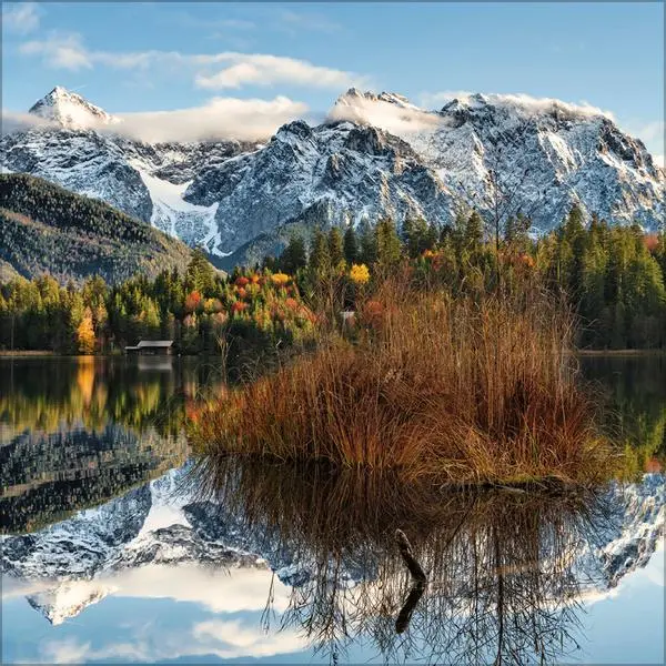 Bild: 9783731883814 | Alpen 2026 | Broschürenkalender mit Ferienterminen. Format: 30 x 30 cm