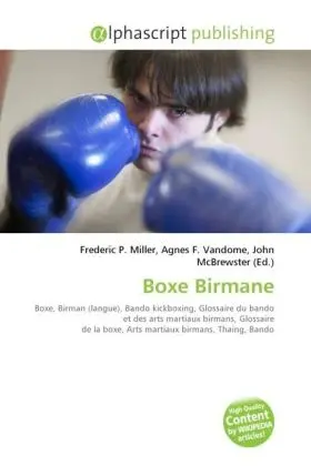Cover: 9786130863814 | Boxe Birmane | Frederic P. Miller (u. a.) | Taschenbuch | Französisch