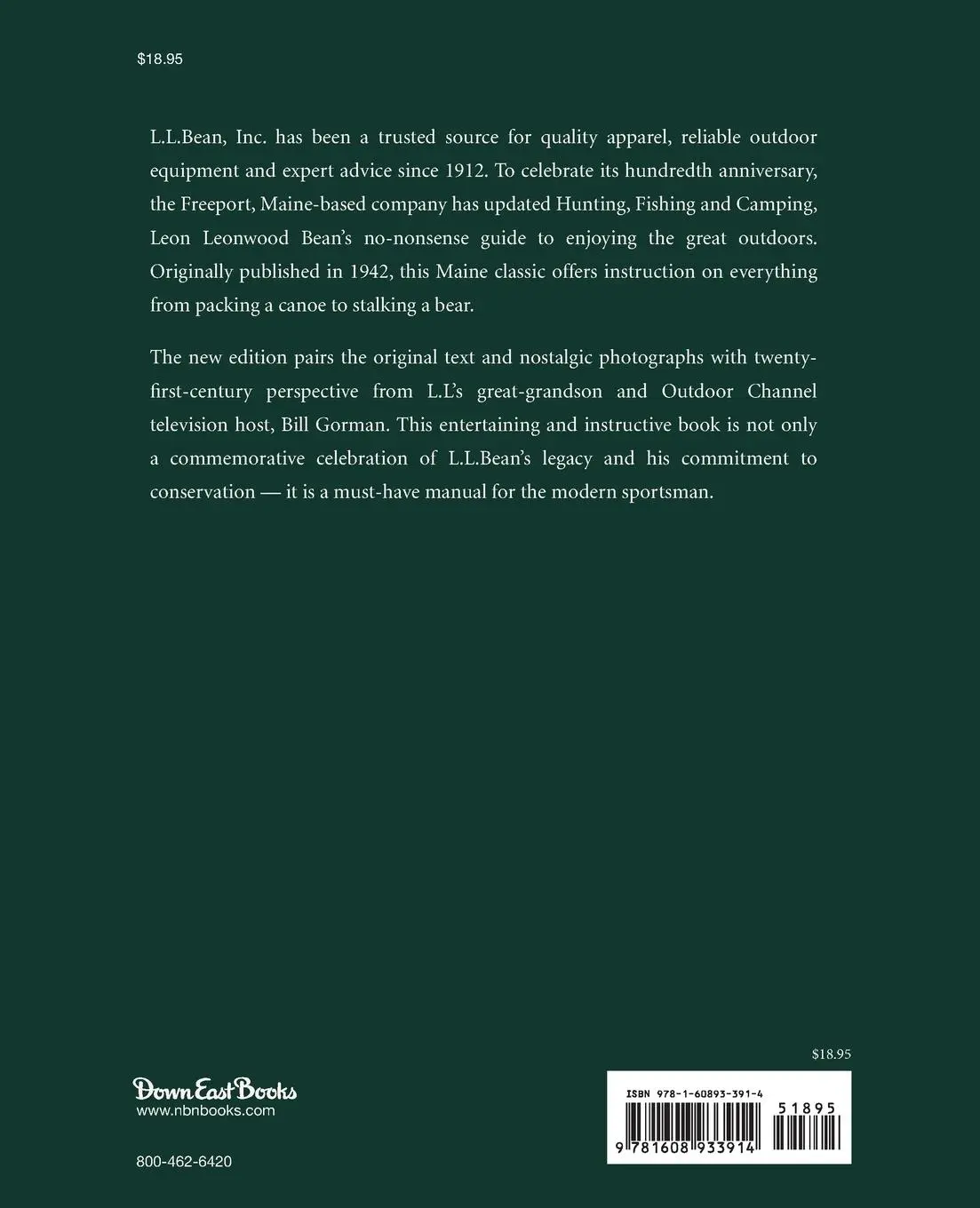 Rückseite: 9781608933914 | Hunting, Fishing, and Camping | 100th Anniversary Edition | Bean