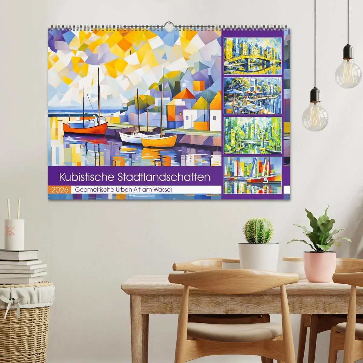Bild: 9783457263914 | Kubistische Stadtlandschaften - Geometrische Urban Art am Wasser...