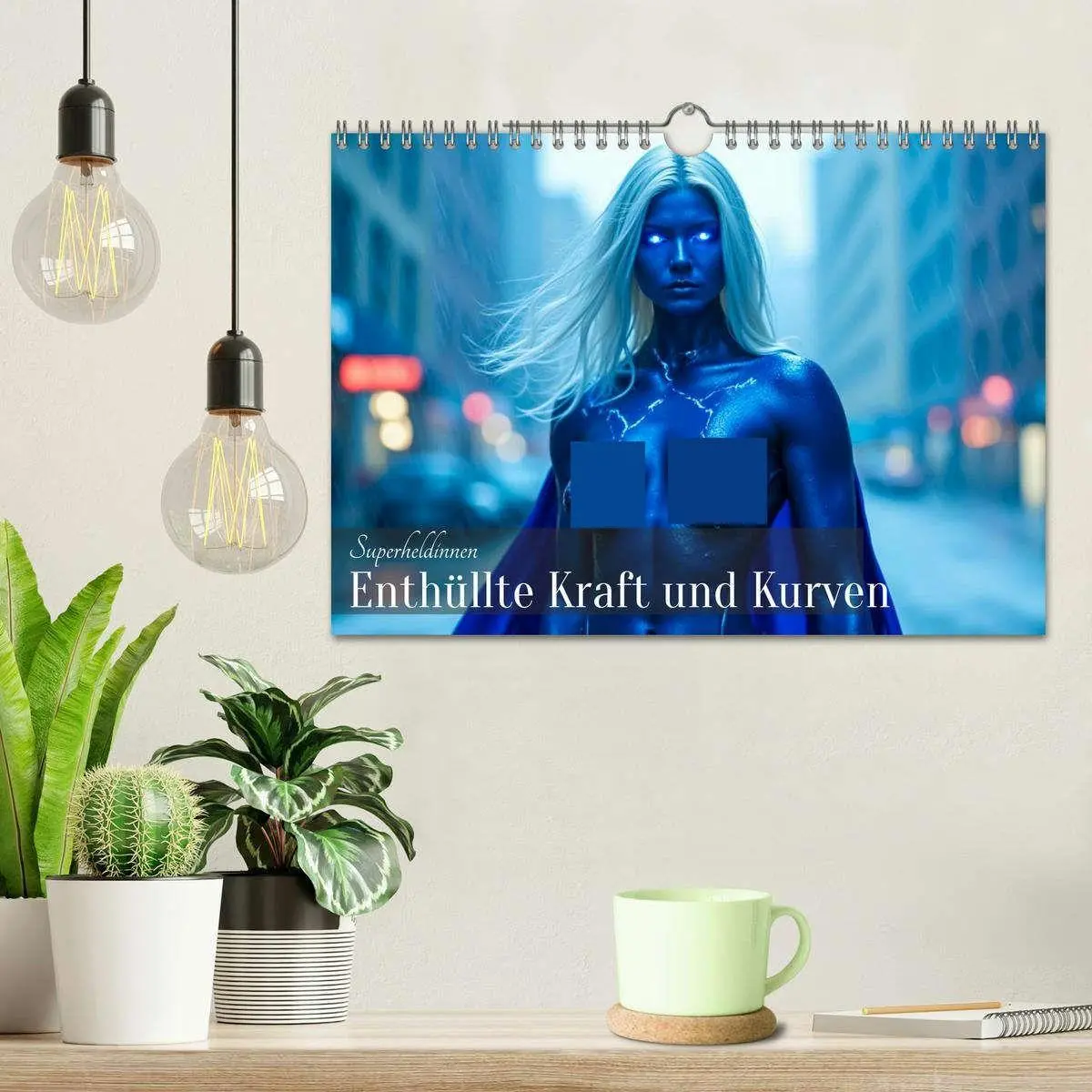 Bild: 9783516663914 | Superheldinnen - Enthüllte Kraft und Kurven (Wandkalender 2026 DIN...
