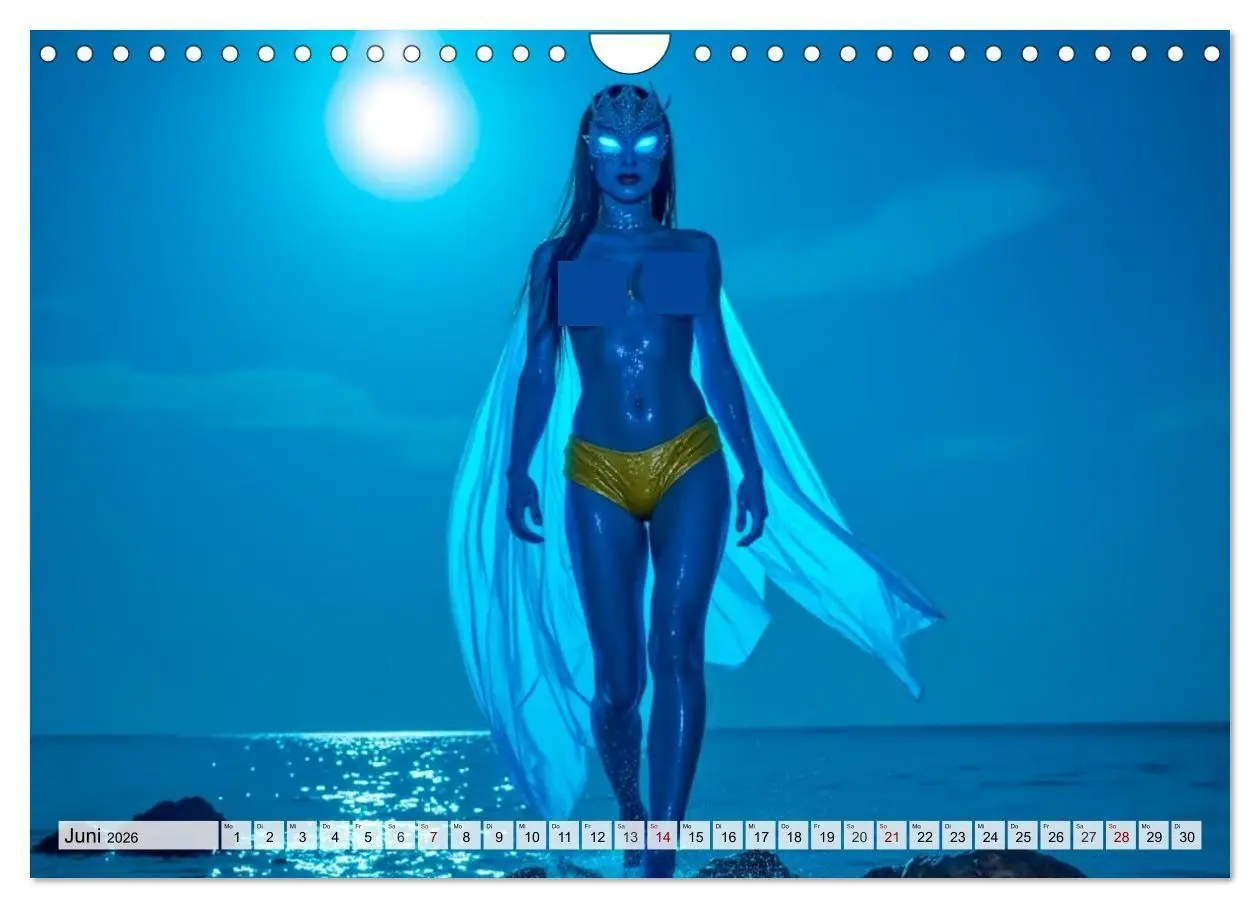 Bild: 9783516663914 | Superheldinnen - Enthüllte Kraft und Kurven (Wandkalender 2026 DIN...