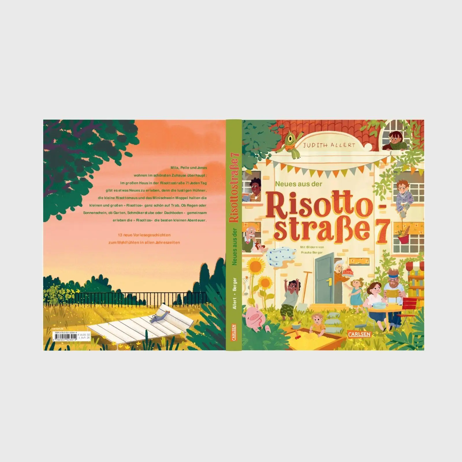 Bild: 9783551523914 | Neues aus der Risottostraße 7 | Judith Allert | Buch | 128 S. | 2026