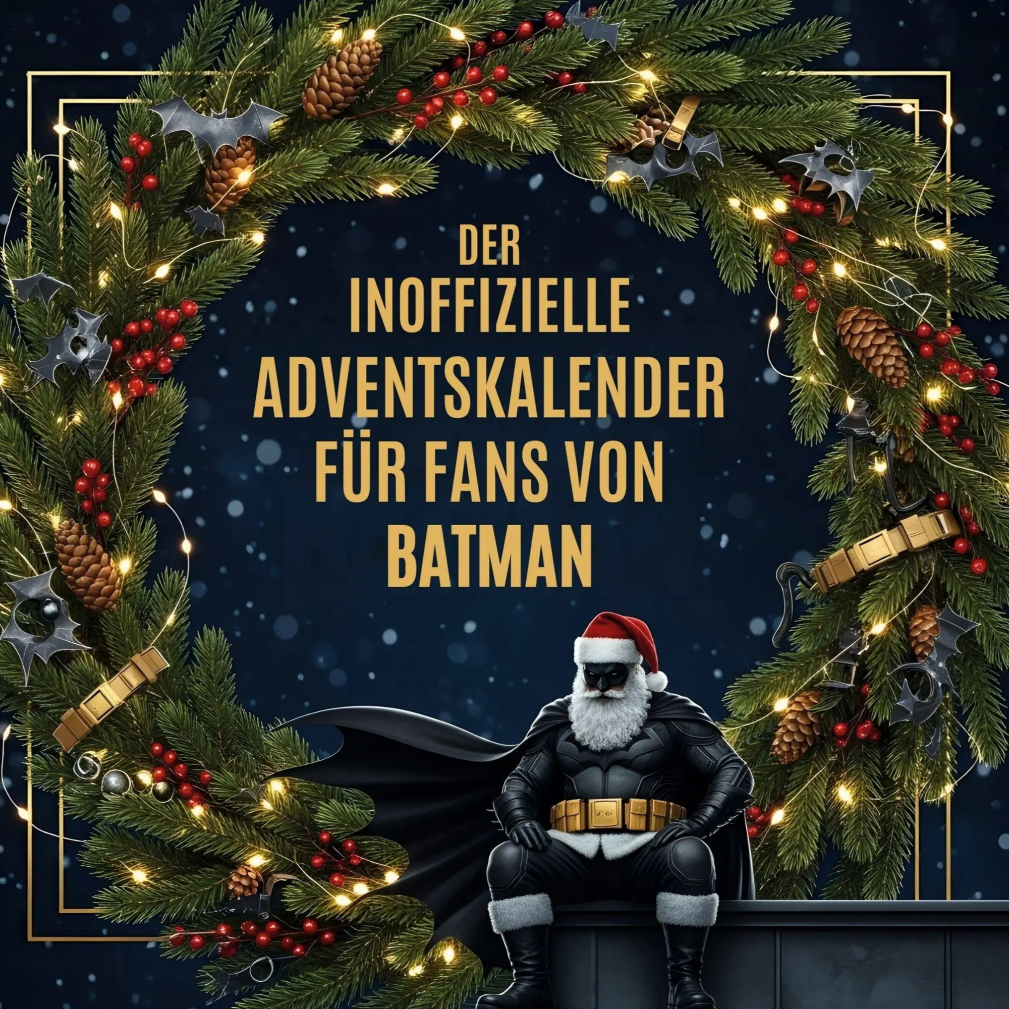 Cover: 9783695313914 | Der inoffizielle Adventskalender für Fans von Batman | Paul Lang