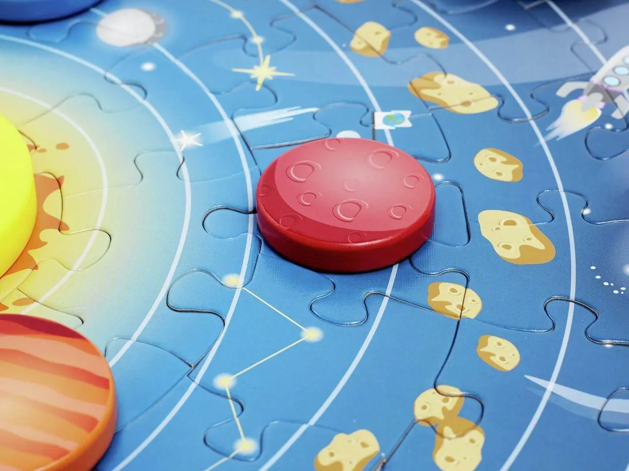 Bild: 6943478024014 | Puzzle "Sonnensystem" / 93 Teile | Spiel | E1625 | Deutsch | 2023