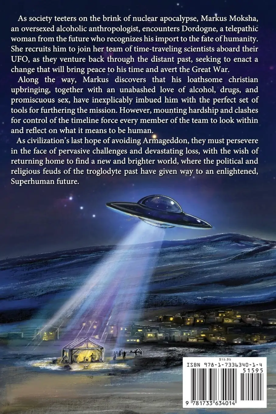 Rückseite: 9781733634014 | Revelation | The Future Human Past | Michael Masters | Taschenbuch