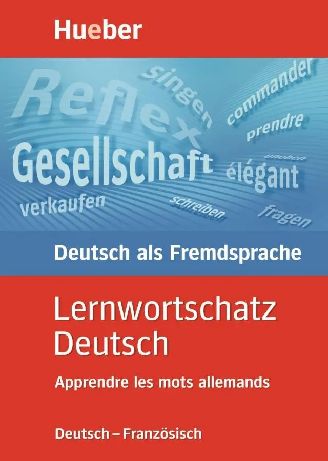 Cover: 9783190064014 | Lernwortschatz Deutsch. Deutsch - Französisch | Diethard Lübke | Buch