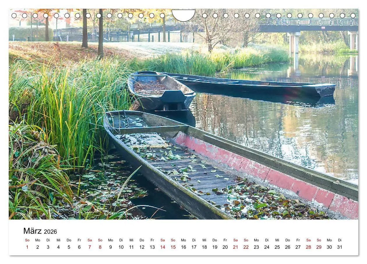 Bild: 9783457774014 | Unterwegs im Spreewald (Wandkalender 2026 DIN A4 quer), CALVENDO...
