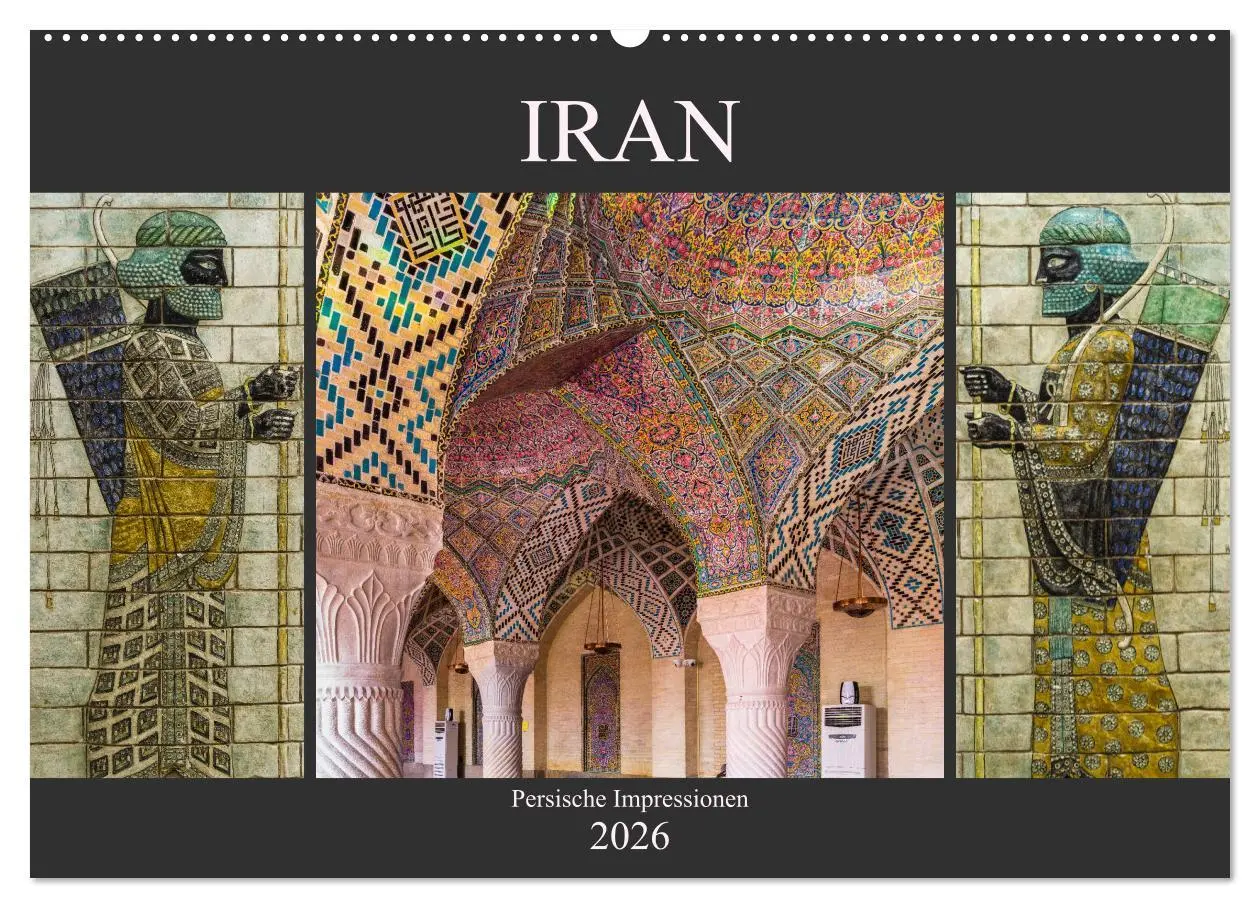 Cover: 9783457844014 | Iran - Persische Impressionen (Wandkalender 2026 DIN A2 quer),...