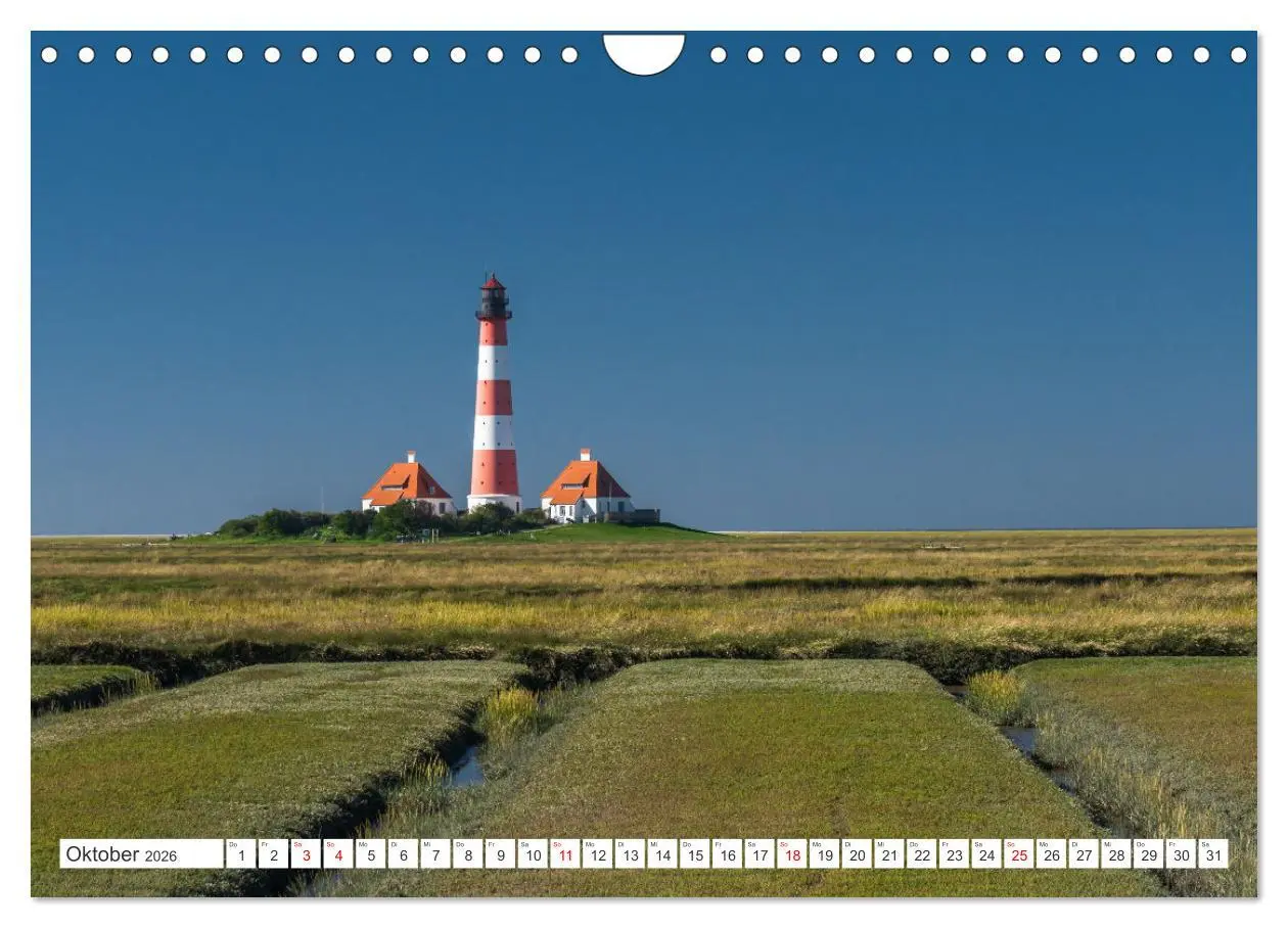 Bild: 9783457914014 | Schleswig-Holstein (Wandkalender 2026 DIN A4 quer), CALVENDO...
