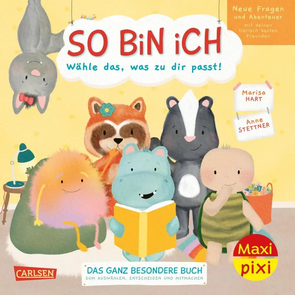 Cover: 9783551034014 | Maxi Pixi 481: So bin ich: Neue Fragen und Abenteuer mit deinen...