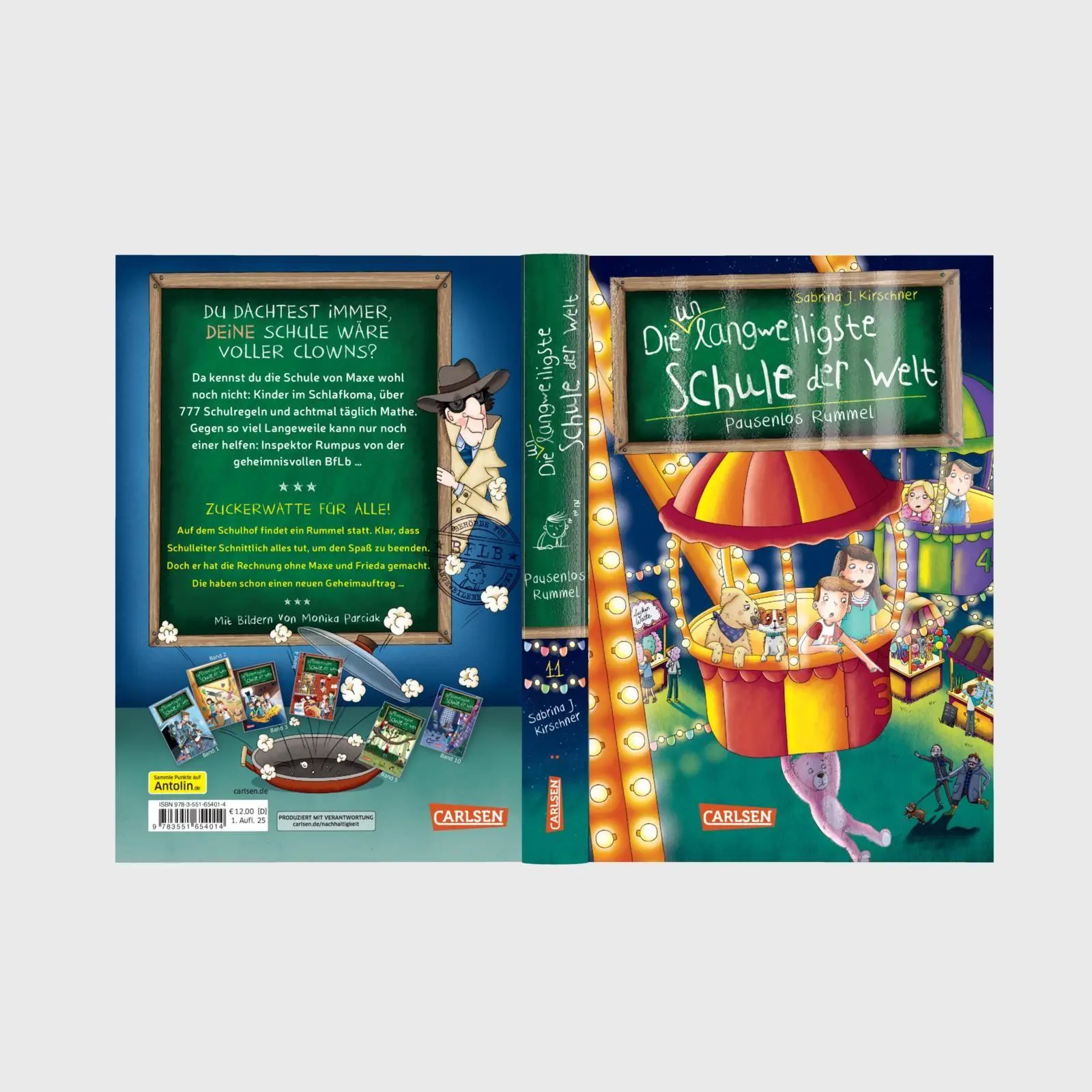 Bild: 9783551654014 | Die unlangweiligste Schule der Welt 11: Pausenlos Rummel | Kirschner
