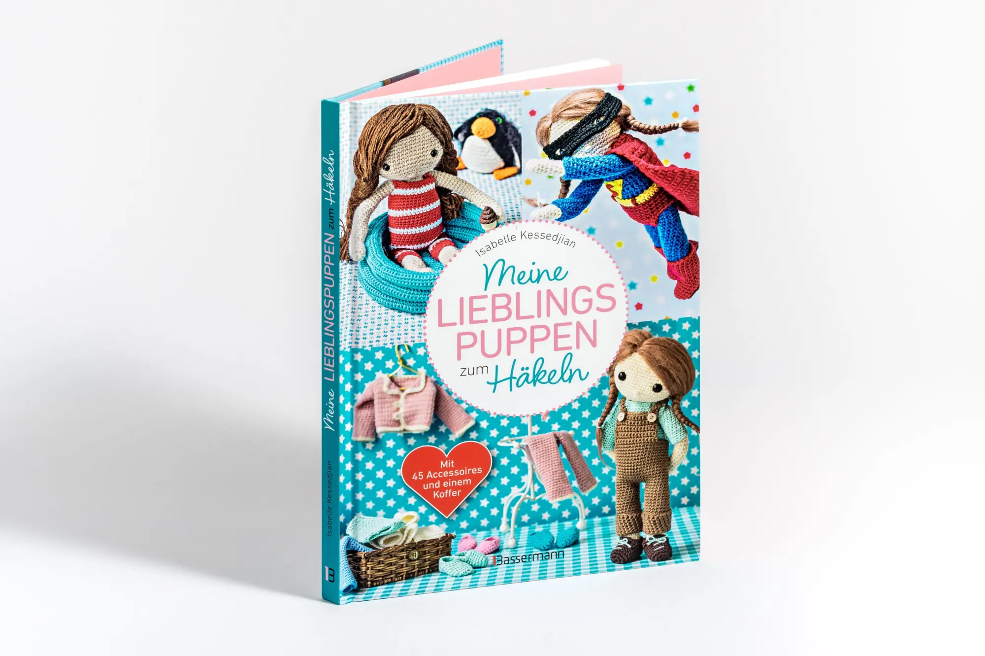 Bild: 9783809454014 | Meine Lieblingspuppen zum Häkeln - Mit 45 Accessoires und einem Koffer