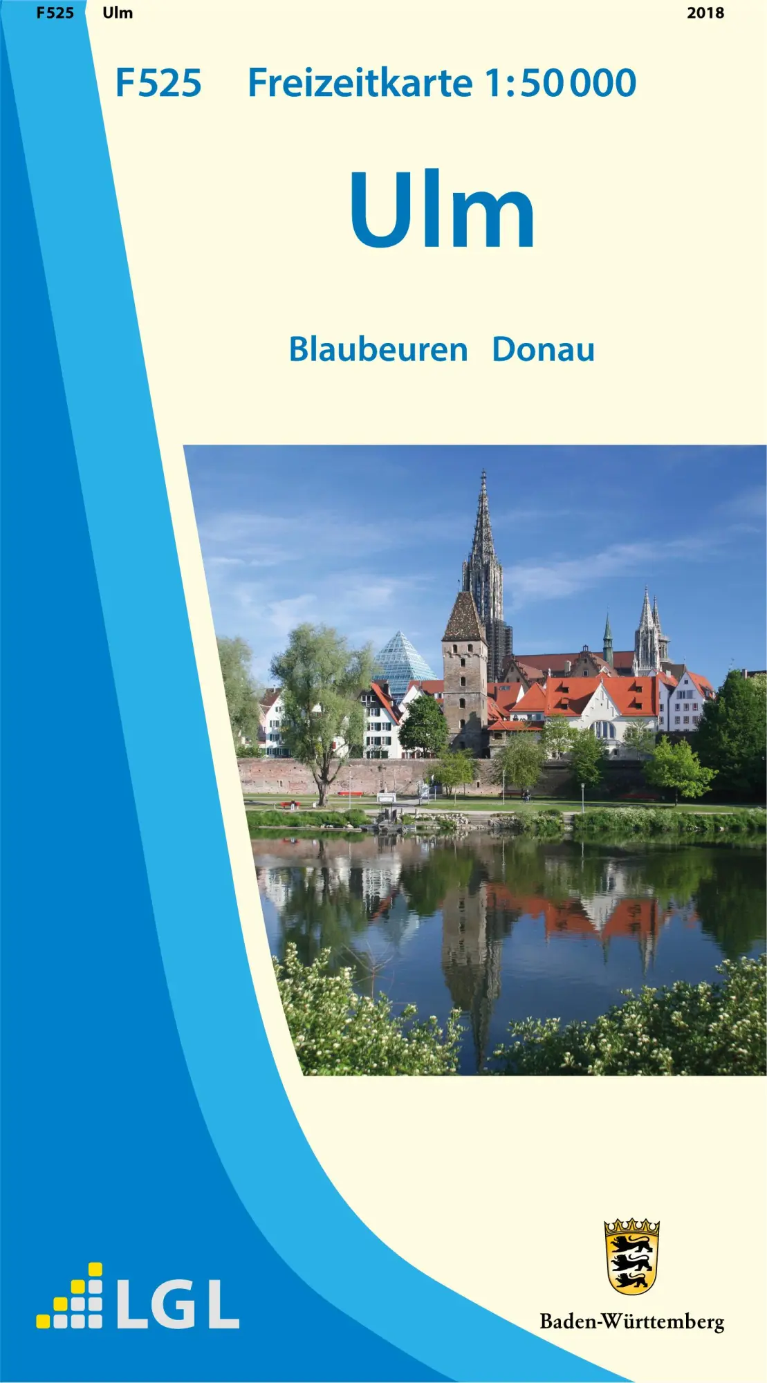 Cover: 9783863984014 | LGL BW 50 000 Freizeit Ulm | Blaubeuren Donau | Baden-Württemberg