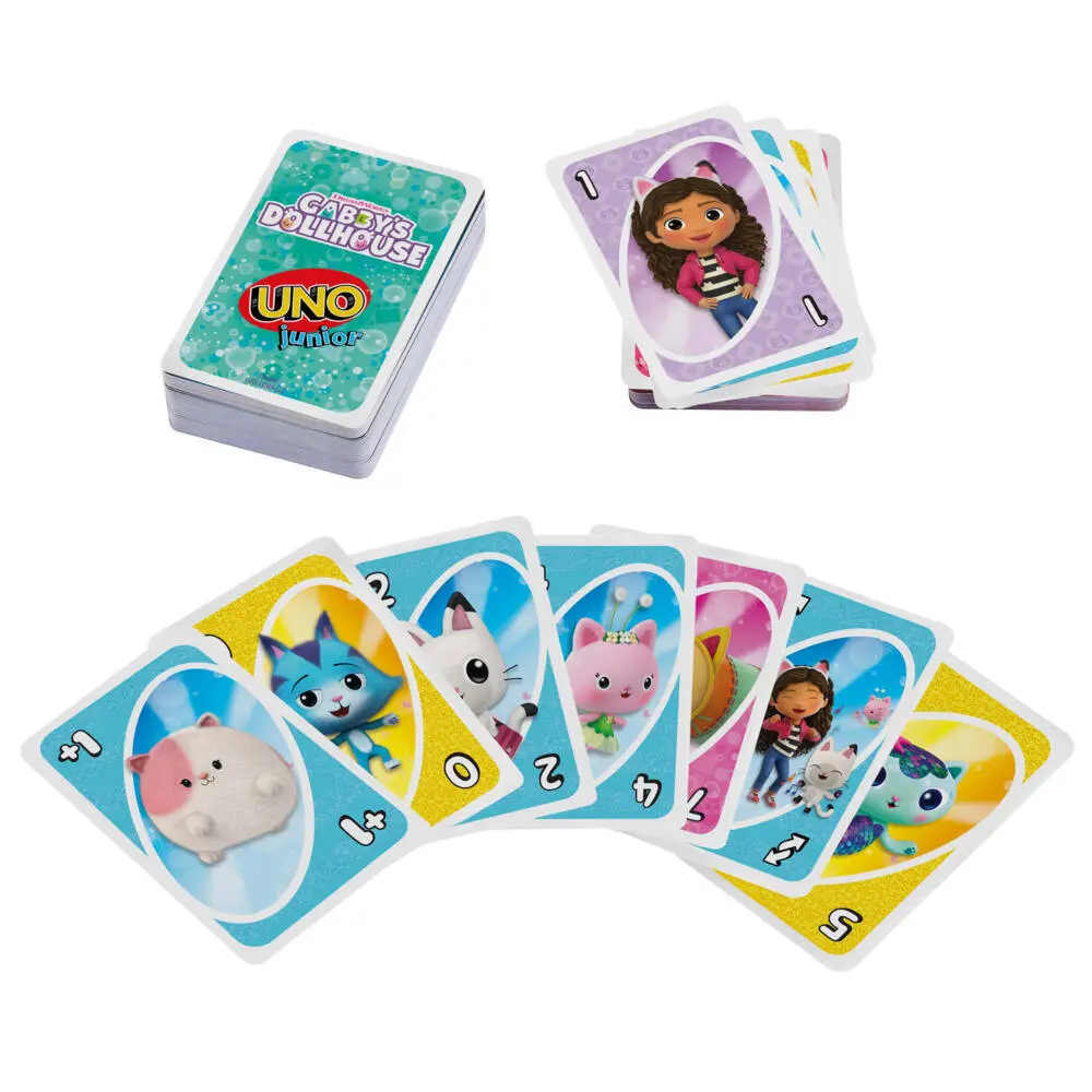 Bild: 194735364114 | UNO Gabby's Dollhouse | Spiel | Fensterkarton | JLH17 | Deutsch | 2025