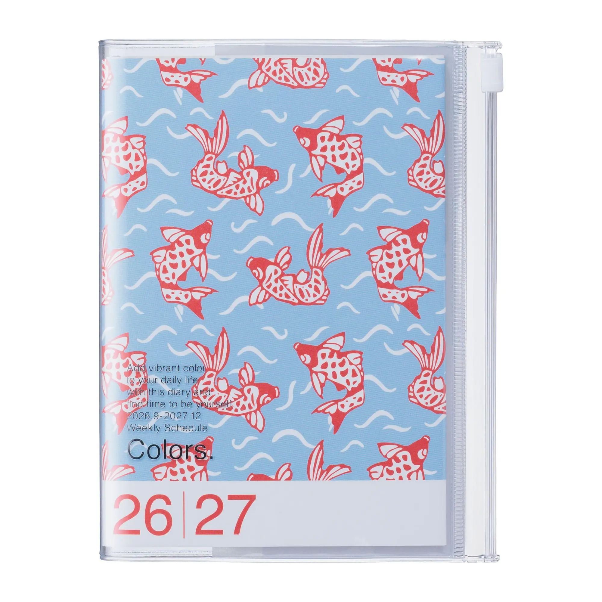 Cover: 4550045164114 | MARK'S 2026/27 Diary A6 Pattern // Fish | MARK'S Inc. | Taschenbuch