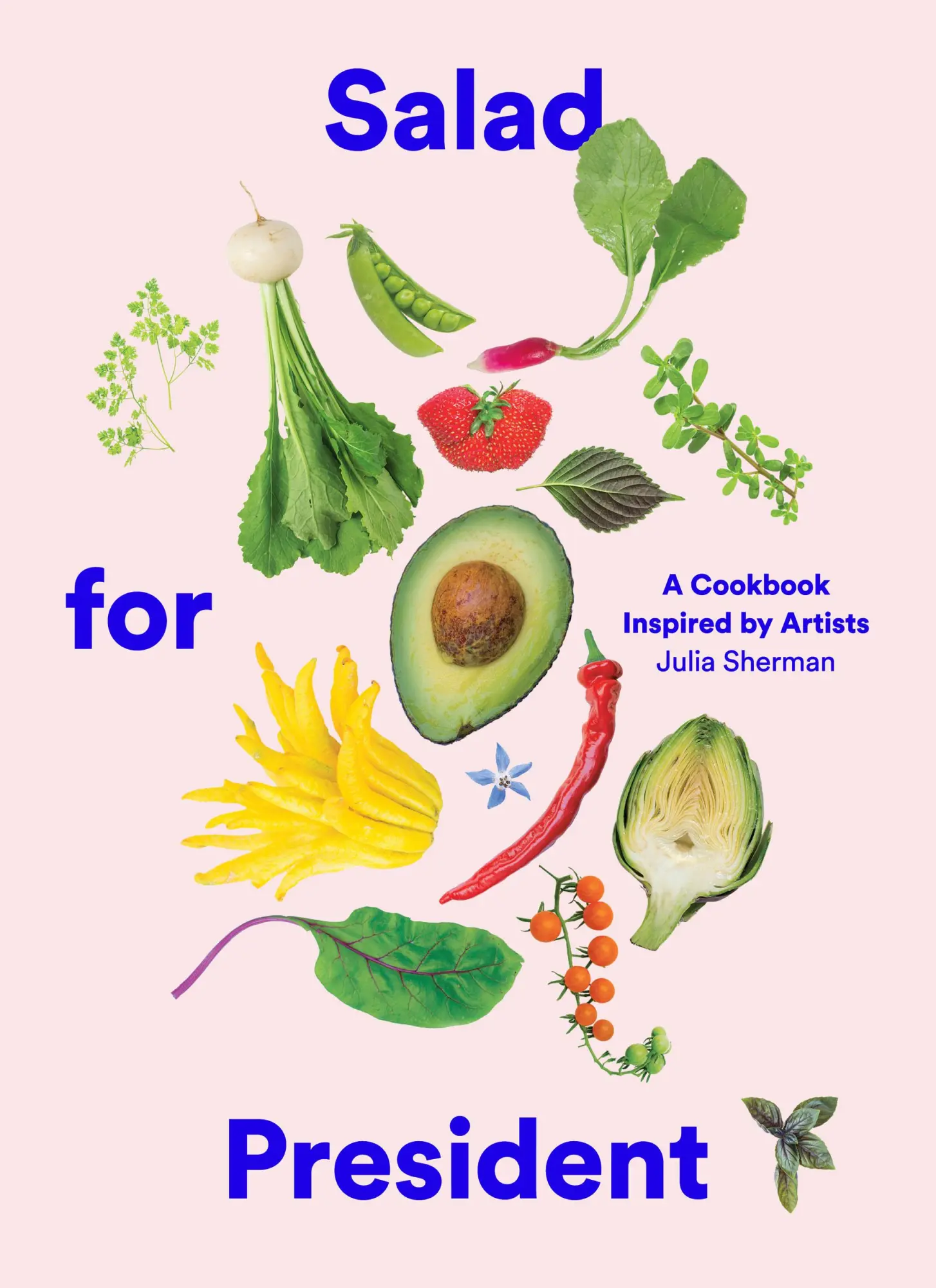 Cover: 9781419724114 | Salad for President | A Cookbook Inspired by Artists | Julia Sherman