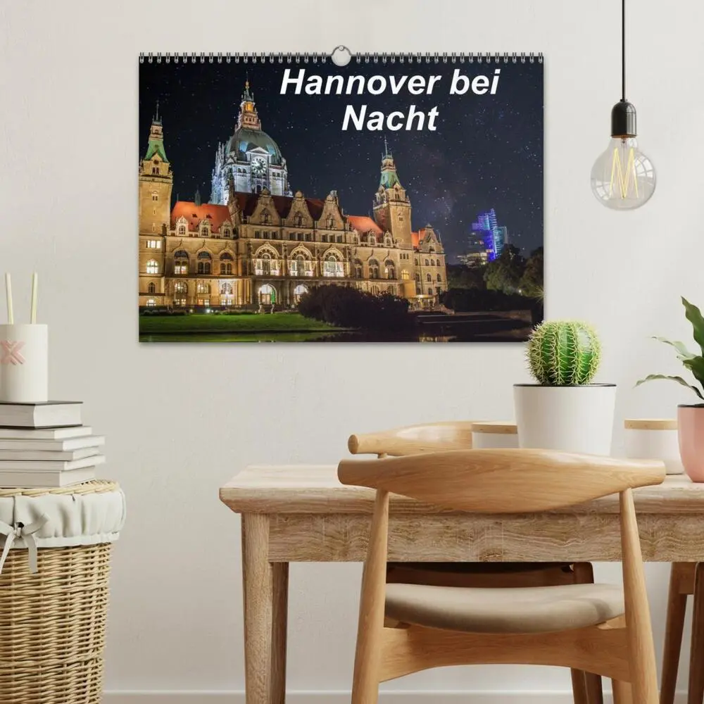 Bild: 9783435504114 | Hannover bei Nacht (Wandkalender 2025 DIN A3 quer), CALVENDO...