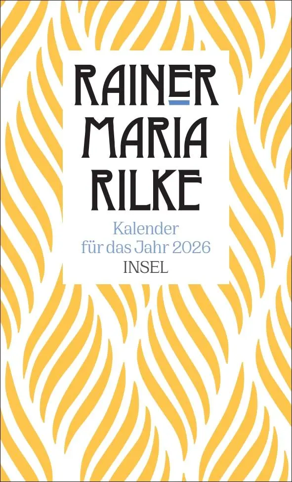 Cover: 9783458684114 | Rainer Maria Rilke Kalender für das Jahr 2026 | Clara Paul | Buch