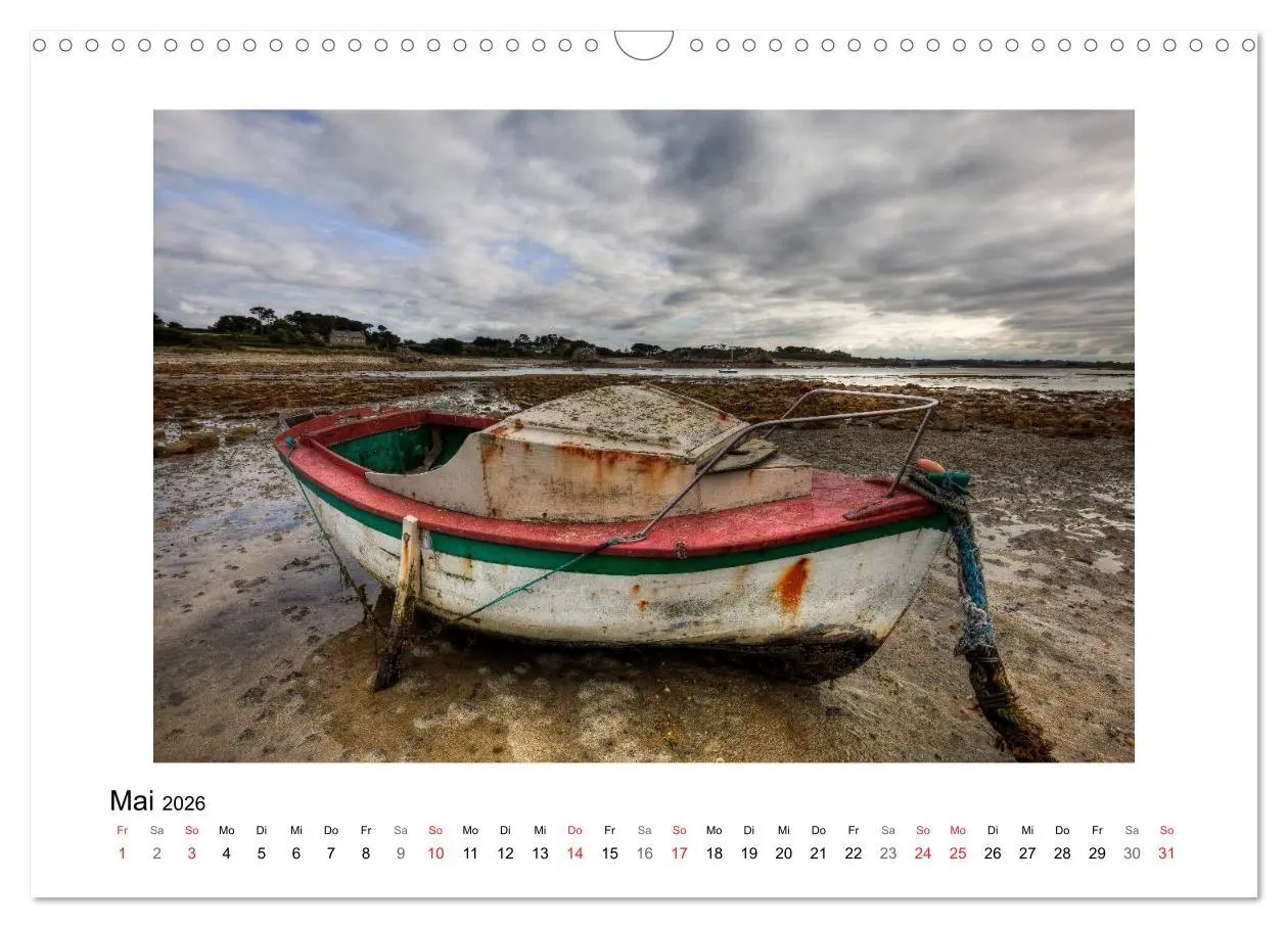 Bild: 9783516234114 | Bretagne - Côte de Granit Rose (Wandkalender 2026 DIN A3 quer),...