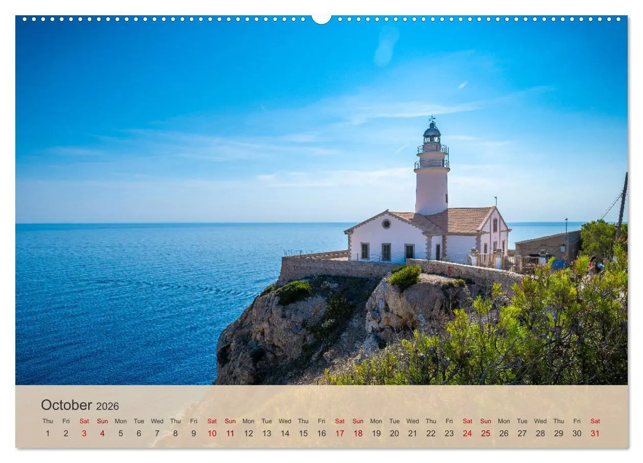 Bild: 9783516544114 | Mallorca - Pearl of the Mediterranean Sea (Wall Calendar 2026 DIN...