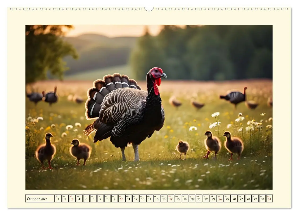 Bild: 9783569014114 | Glückliches Geflügel (Wandkalender 2027 DIN A2 quer), CALVENDO...