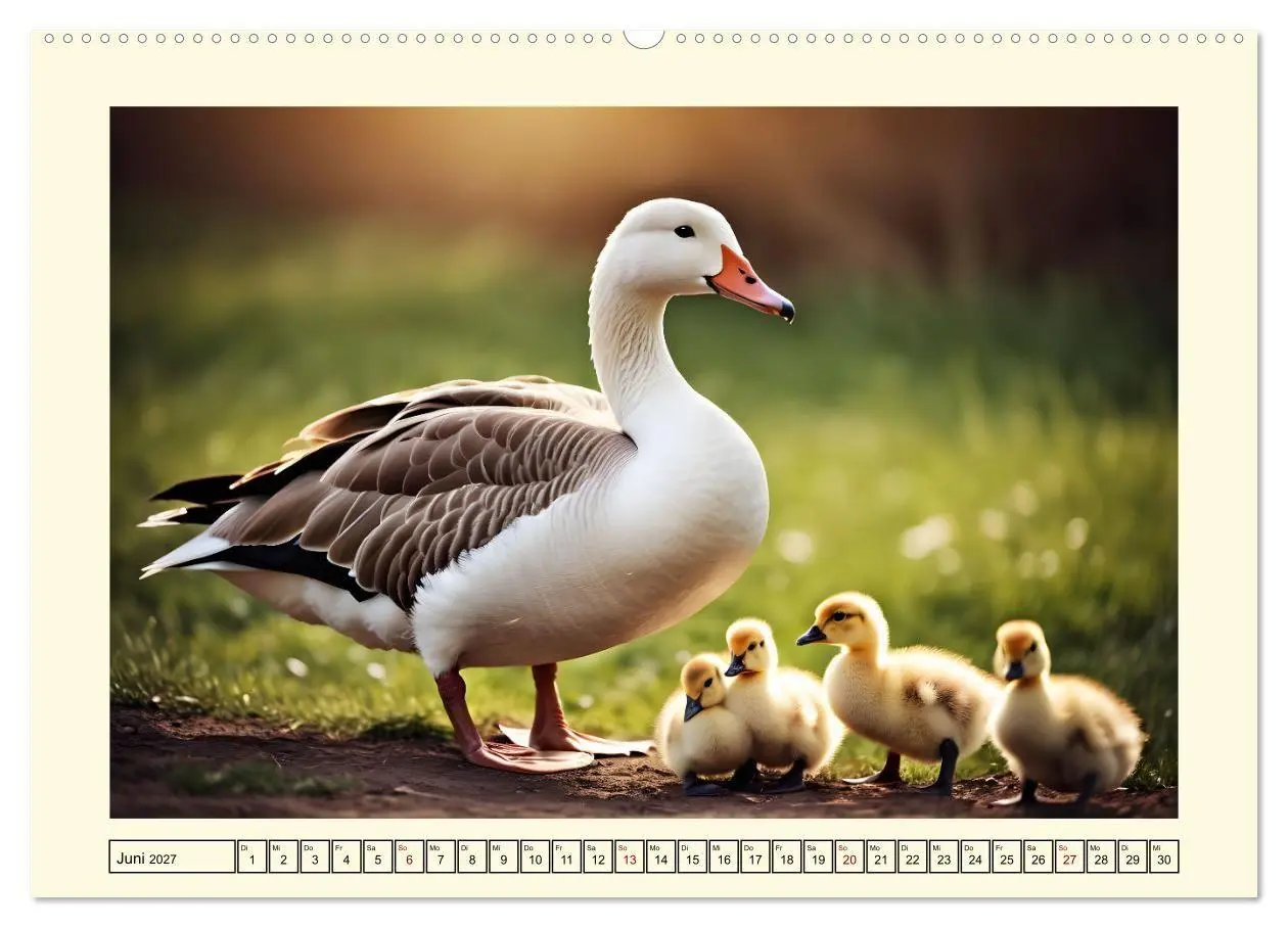 Bild: 9783569014114 | Glückliches Geflügel (Wandkalender 2027 DIN A2 quer), CALVENDO...