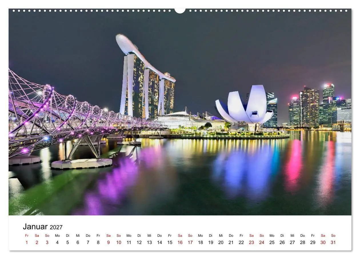Bild: 9783569564114 | Singapur - Perle Südostasiens (hochwertiger Premium Wandkalender...